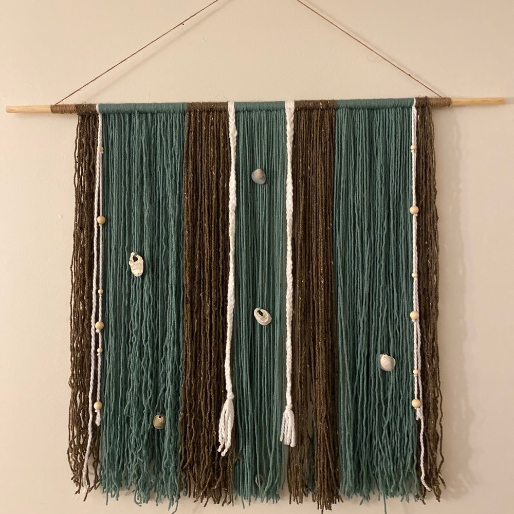 Homemade Macrame Wall Hanging